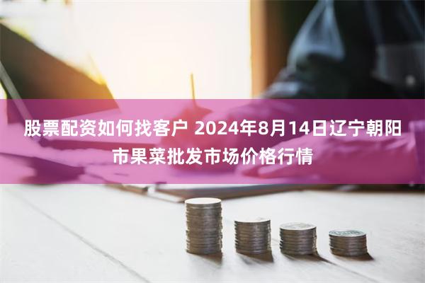 股票配资如何找客户 2024年8月14日辽宁朝阳市果菜批发市场价格行情